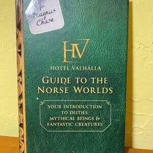Rick Riordan HOTEL VALHALLA Guide to the Norse Worlds Hardcover - Used Good